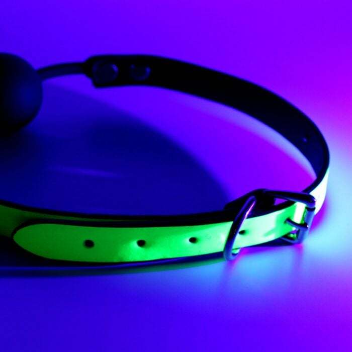 Uberkinky Glow in the Dark Ball Gag | UberKinky